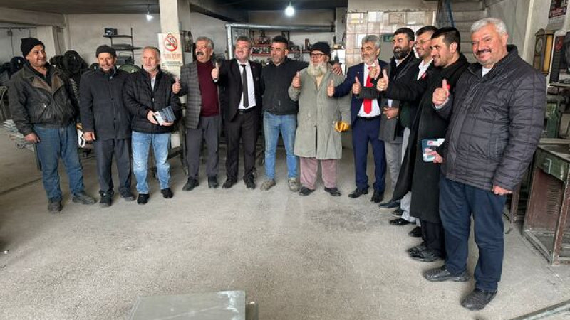 Saadet Partisi Niğde Belediye Başkan Adayı Seri Ziyaretlere Devam Ediyor..