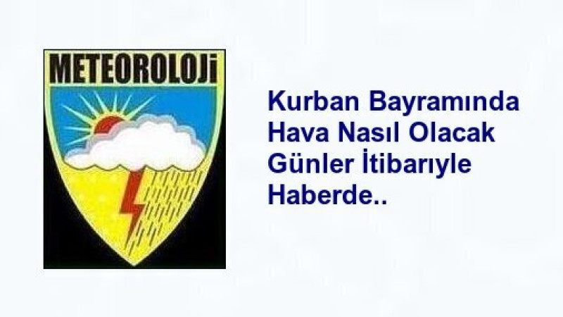 Niğde ve Çevresi Kurban Bayramı Hava Tahmini